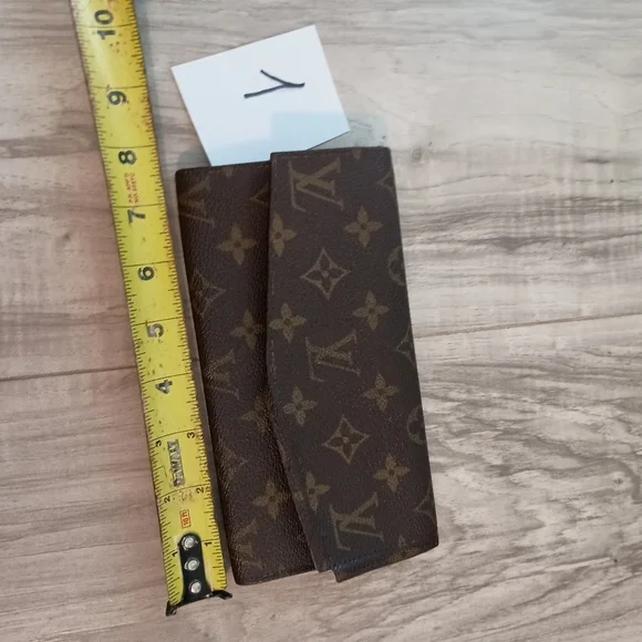 Authentic Louis Vuitton Long Wallet Monogram Vintage - Picture 12 of 13